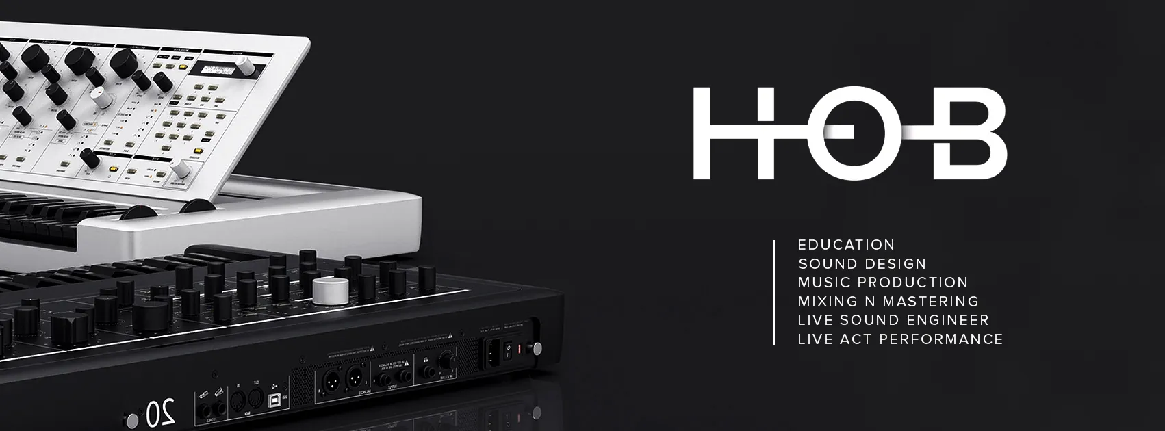 Official HOB cover in black