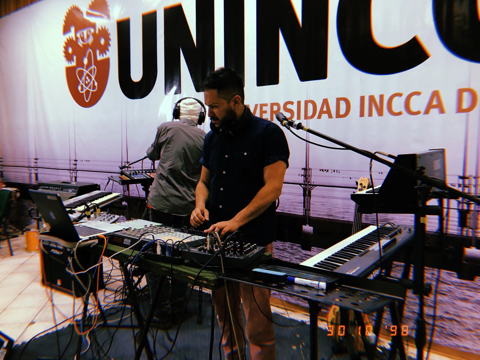 Music production workshop at Universidad Incca de Colombia (1)