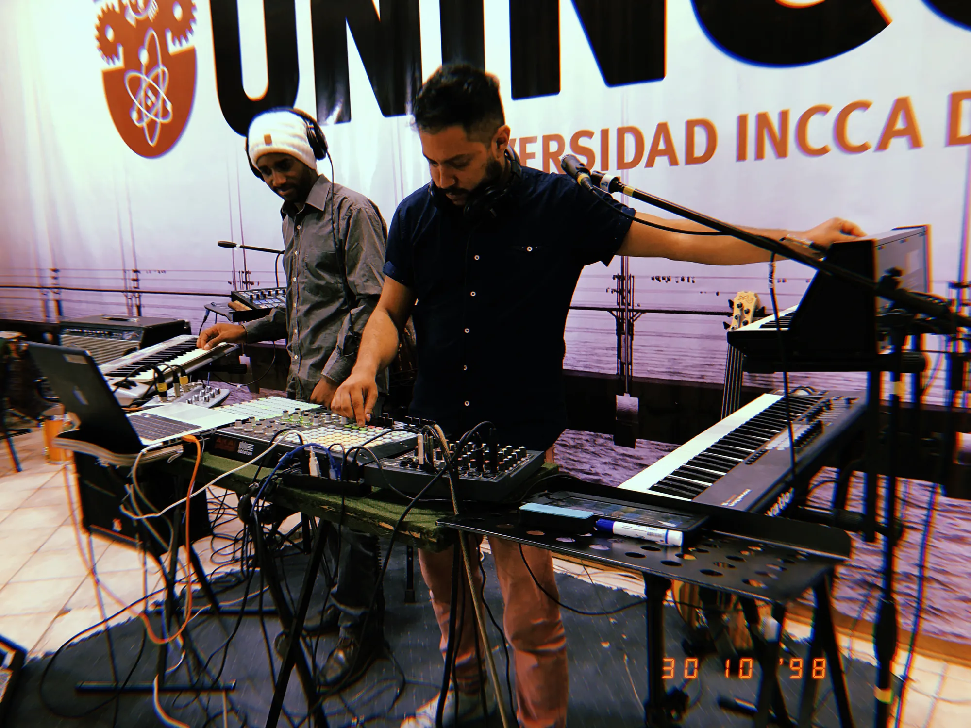 Music production workshop at Universidad Incca de Colombia (2)