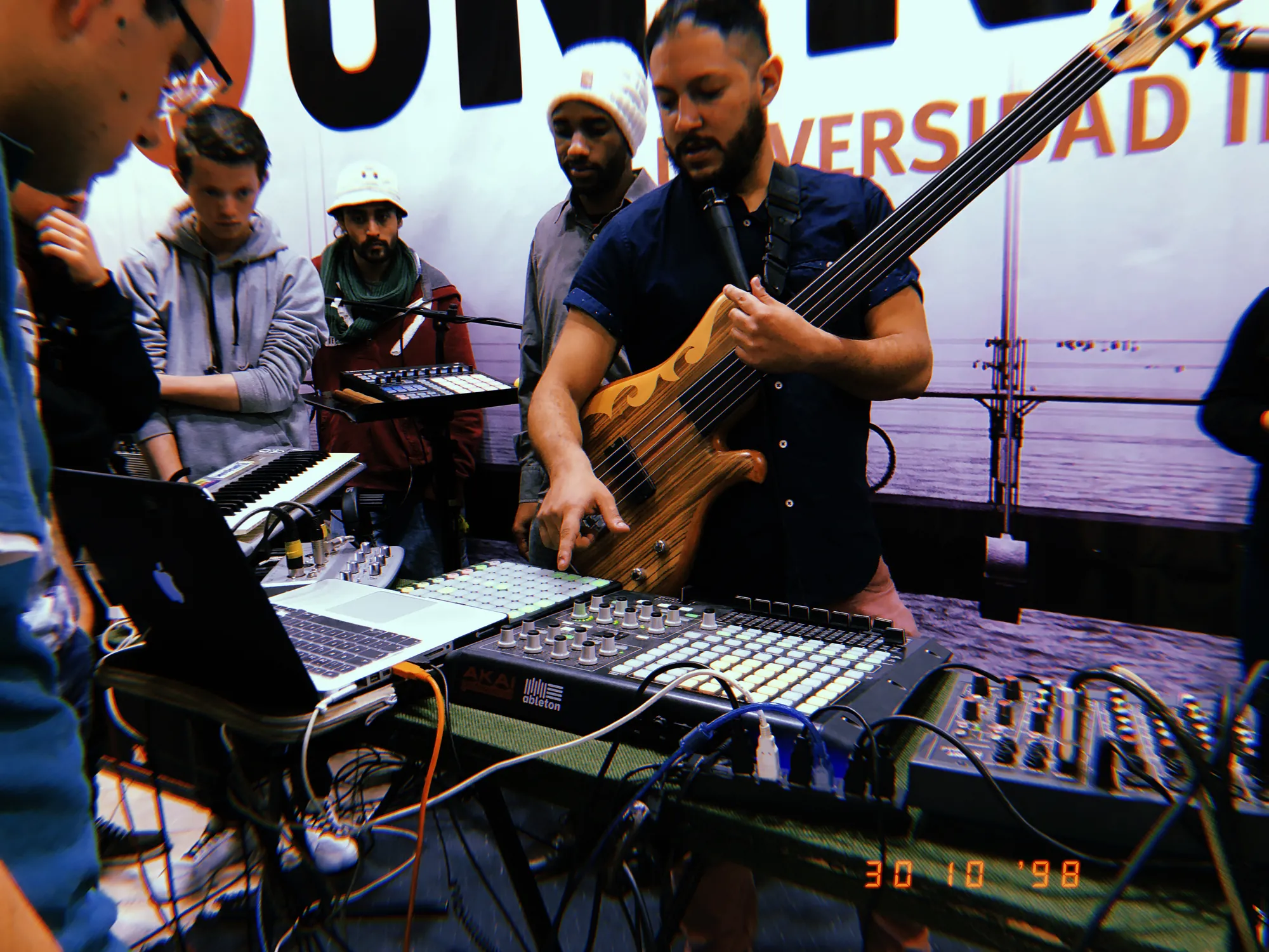 Music production workshop at Universidad Incca de Colombia (4)