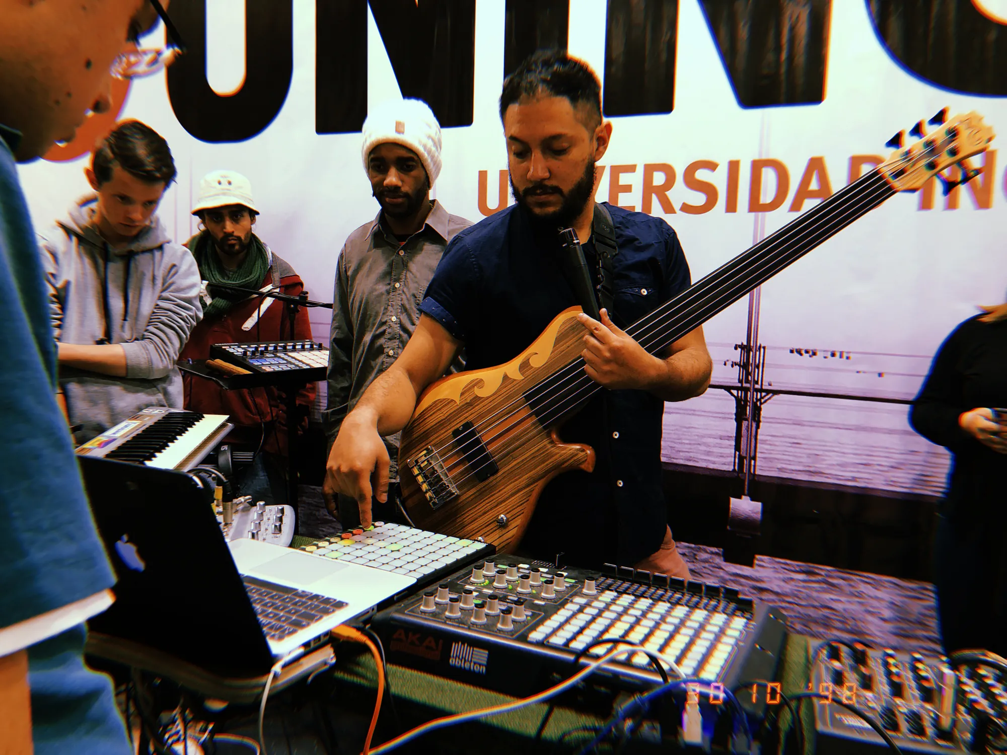 Music production workshop at Universidad Incca de Colombia (5)