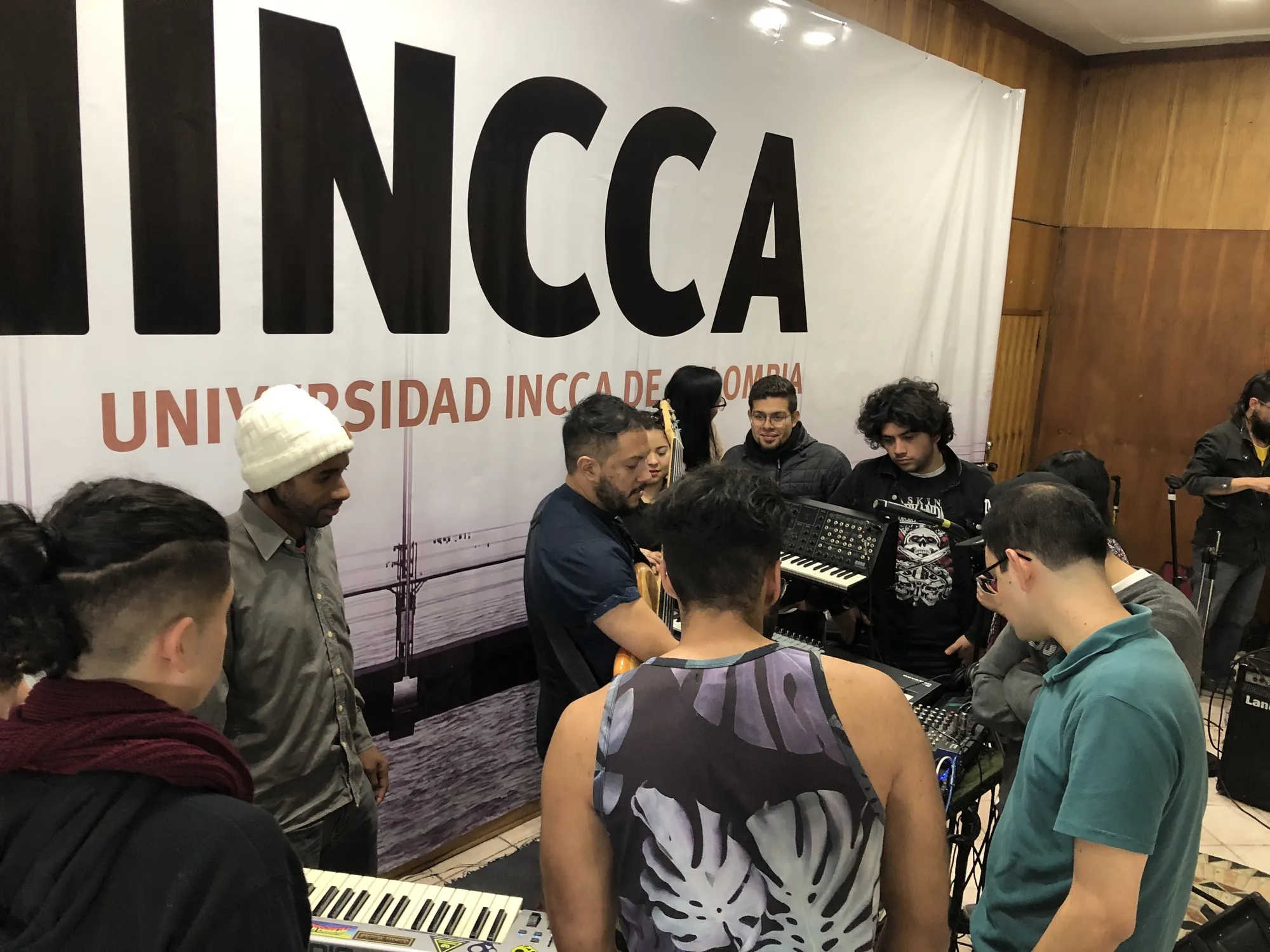 Music production workshop at Universidad Incca de Colombia (6)