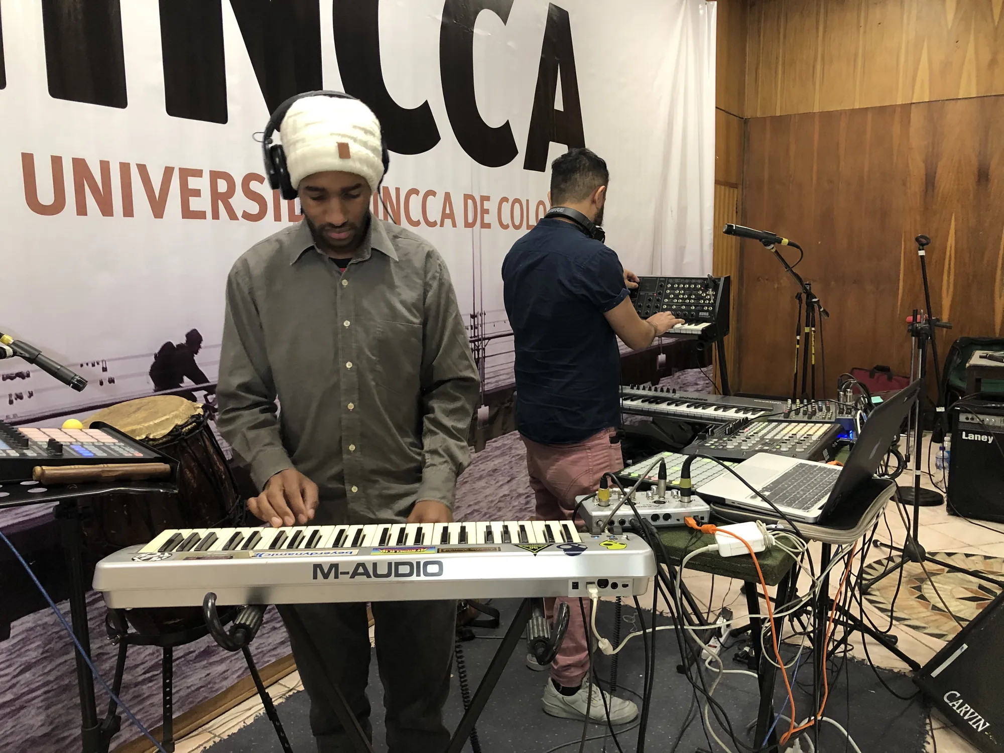 Music production workshop at Universidad Incca de Colombia (7)