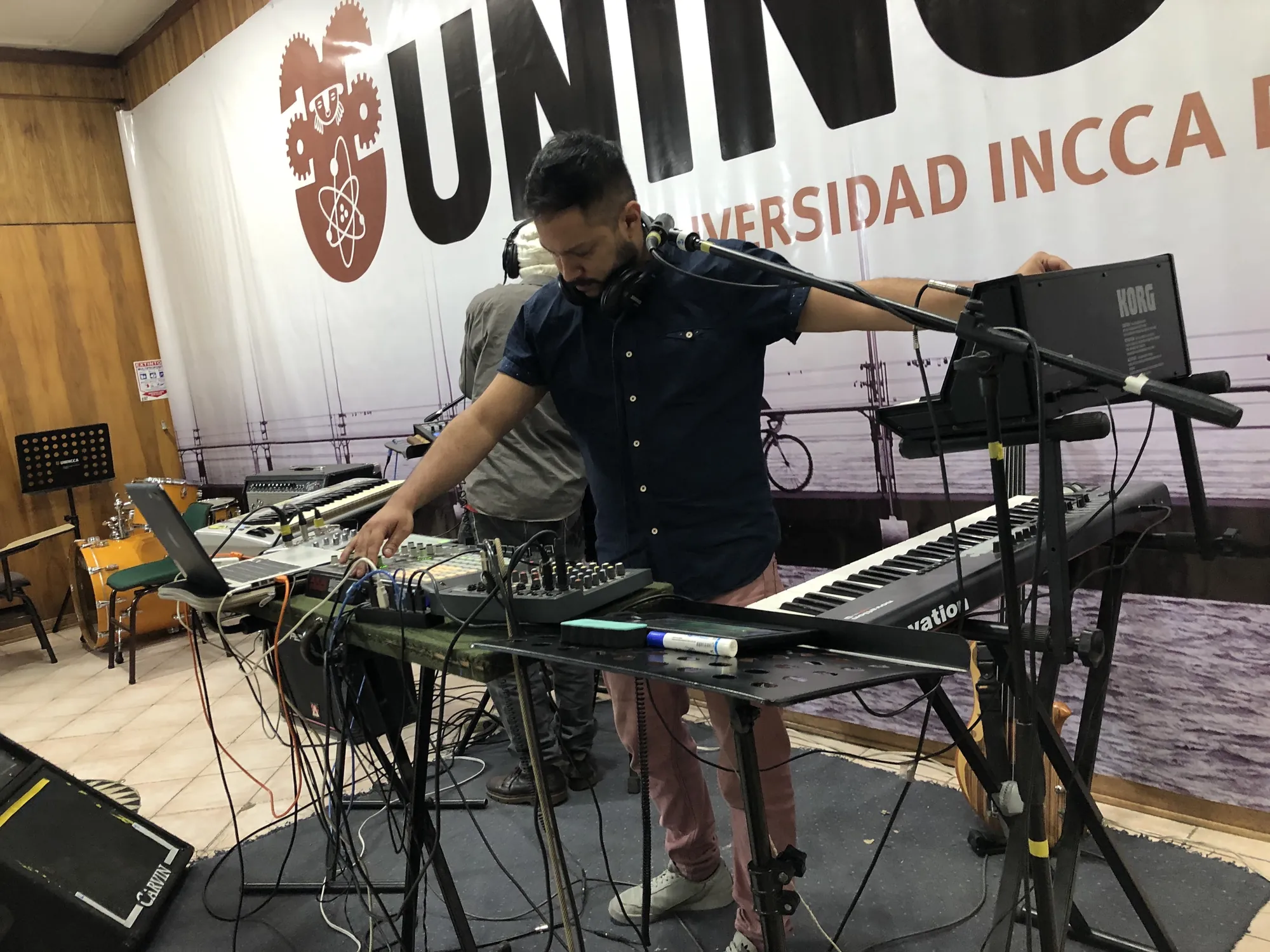 Music production workshop at Universidad Incca de Colombia (8)