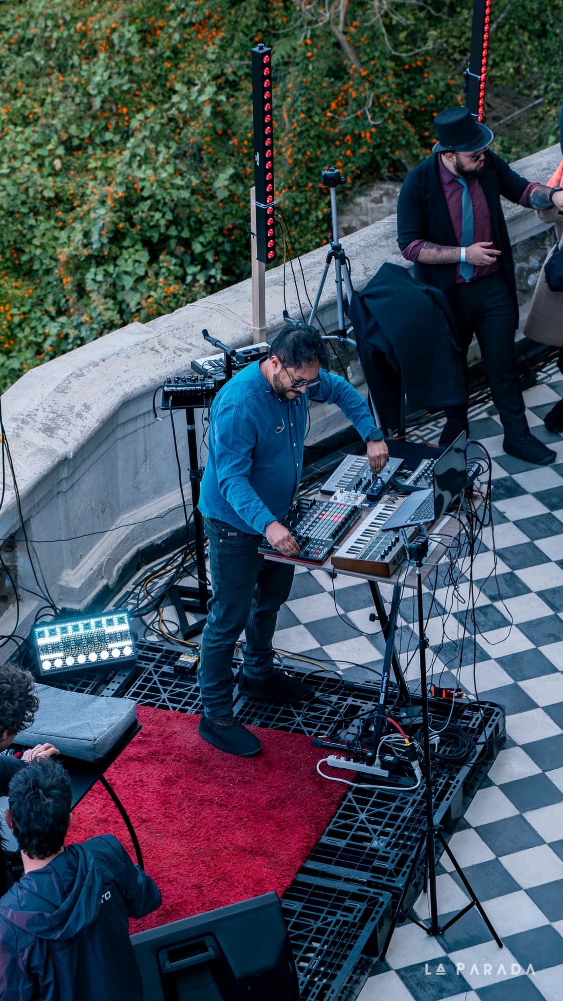 HOB live on the terrace at Salto del Tequendama (3)